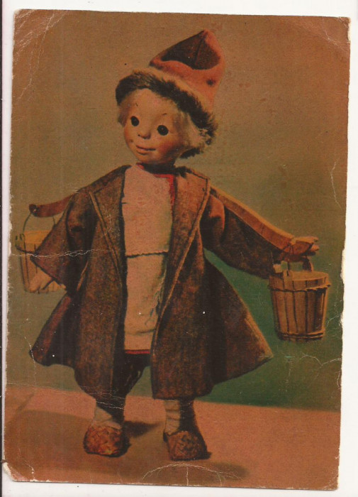 CP3-Carte Postala - RUSIA - Dolls from the Russian folk tales, circulata 1961