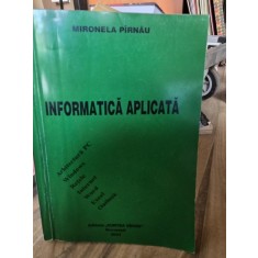 Informatica Aplicata - Mironela Pirnau