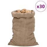 Cumpara ieftin Saci de iută, 30 buc., 60x105 cm, iută 100%, 340 g/m&sup2;