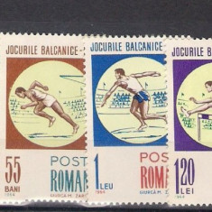 1964 - Jocurile balcanice de atletism, serie neuzata