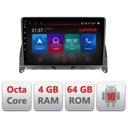 Navigatie Mercedes W204 2008-2012 E-W204 Octa Core cu Android Radio Bluetooth Internet GPS WIFI DSP 4+64GB 4G CarStore Technology