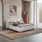 Pat Lotus 160x200 cm Tapitat Stofa UF995-01 Crem Somiera Inclusa ML 2430