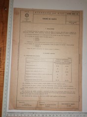 RARA - FISA STAS - CREMA DE GHETE / RPR , ANII 50