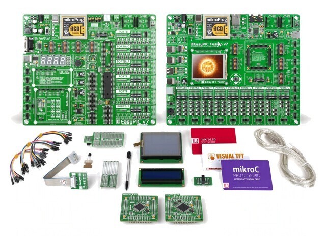 Kit Dezvoltare Microchip PIC DSPIC PIC24 MIKROLAB XL