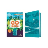 NLT Go Bible for Kids (Leatherlike, Teal Ocean): A Life-Changing Bible for Kids