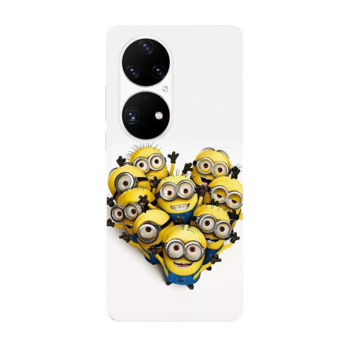 Husa compatibila cu Huawei P40 model Minions Hearth, Silicon, TPU, Viceversa
