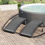 vidaXL Panou solar de &icirc;ncălzire de piscină, 2 buc., 110x65 cm, curbat