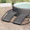 vidaXL Panou solar de &icirc;ncălzire de piscină, 2 buc., 110x65 cm, curbat
