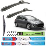Cumpara ieftin Ștergătoare Peugeot 308 I SW (2011&ndash;2013) Hibrid | Set Complet &ndash; TeamCar&reg;
