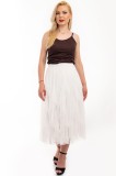 Cumpara ieftin Fusta Tulle Plisat Ema Alba
