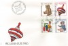 Elvetia 1986 - jucarii, serie pe FDC