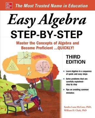 Easy Algebra Step-By-Step, Third Edition foto