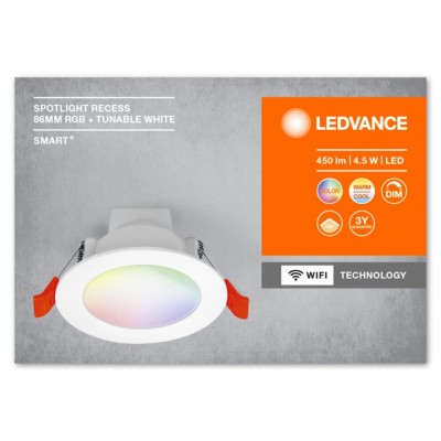 SMART WIFI SP 86MM 100DEG RGBTW WT LEDV foto