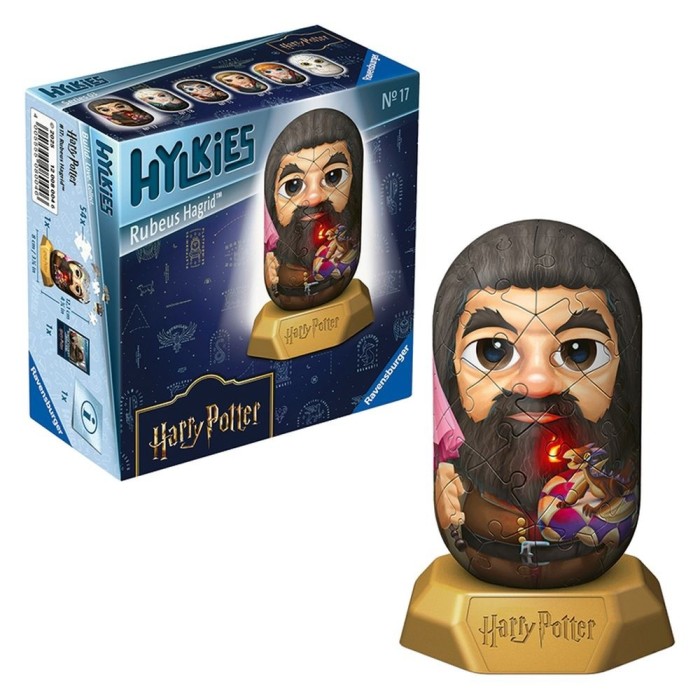 Ravensburger - Puzzle 3D Hylkies Harry Potter mini figurina de colectie Rubeus