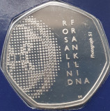 50 pence 2020 Marea Britanie, Rosalind Franklin, ADN -Science, B.unc, Coincard