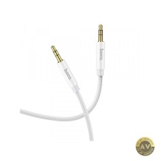 Cablu Audio 3.5mm - 3.5mm HOCO UPA19 1m Argintiu