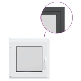 Cumpara ieftin Fereastra de subsol &bdquo;RISOR&rdquo; 50x50 cm oscilo-batanta DIN stanga antracit