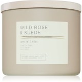 Bath &amp; Body Works Wild Rose &amp; Suede lum&acirc;nare parfumată 411 g