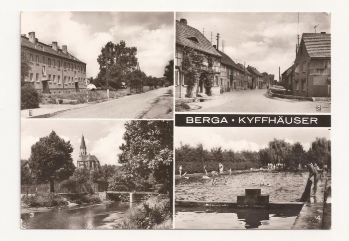 SG7 - Carte Postala - Germania, Berga-Kyffhauser, Circulata 1974