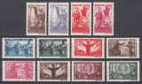 ROMANIA 1945 LP 178 APARAREA PATRIOTICA VICTORIA HARTIE ALBA SERIE MNH