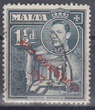 MALTA, 1948, stampilat (G1)