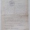 Act v&acirc;nzare teren arabil Covurlui 1909 + Proces-verbal 1922 &ndash; timbre fiscale originale