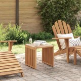 VidaXL Masă laterală pentru grădină Manual Maro 45 x 42.5 x 45 cm