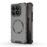 Husa transparenta Xiaomi 15T Asteroid GSM HoneyComb Shield MagSafe, negru