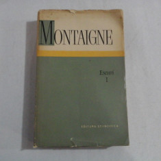 MONTAIGNE - ESEURI -volumul 1