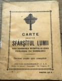 U. CRT Interbelica - Cartea despre sfarsitul lumi
