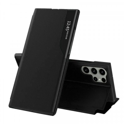 Husa pentru Samsung Galaxy S23 Ultra S918, Techsuit, eFold, Neagra foto