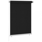 Jaluzea tip rulou de exterior, 100 x 140 cm,negru
