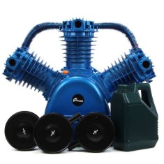 Cap compresor de aer cu 3 pistoane 100mm 1900l/min 11kW 10 bari B-AC3100