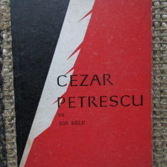 ION BALU - CEZAR PETRESCU