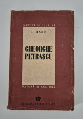 Carte veche I Jianu Gheorghe Petrascu foto