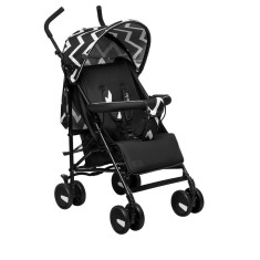 Carucior sport Lionelo Elia Oslo, Black White, pliere compacta, plasa tantari
