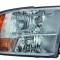 Far Dodge Ram (Ds/Dj) 2013-2014,Ram,1500, Dreapta, tip bec H1+Hb3, reglaj manual, SAE, TYC, 68096438AC,