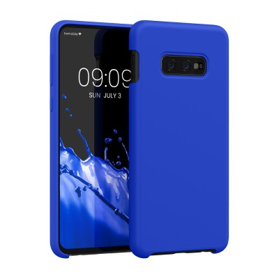Husa Kwmobile pentru Samsung Galaxy S10e, Albastru, Silicon, 47944.134 foto
