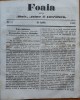 Foaia pentru minte , inima si literatura , nr. 13 , 1863 , Brasov , I. Muresanu