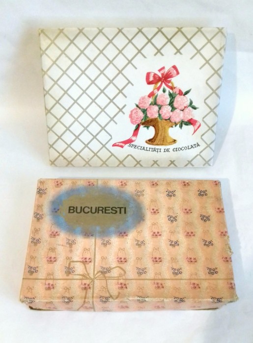 Doua cutii de bomboane Bucuresti, 1963 / 1969