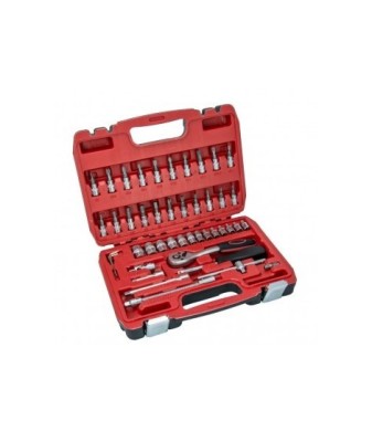 HILLEN &amp;amp;amp; MOHR TOOLS Trusa 46 chei Tubulare 1/4 Cr-V 17K046 foto