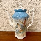 CAFETIERA VECHE DIN PORTELAN FIN H28CM