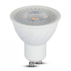 Bec spot LED GU10 6.5W 4000K alb neutru, cip Samsung