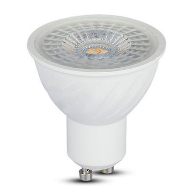 Bec spot LED GU10 6.5W 4000K alb neutru, cip Samsung foto