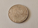 Franța - 20 centime (1997) monedă s120, Europa