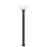 Stalp luminos cu senzor 120 cm negru IP44