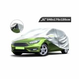 Prelata auto completa 3 straturi fermoar la usa sofer Carmotion - 540x175x120cm - XL Garage AutoRide