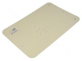Suporturi pentru masă ESD bej 60x40 cm