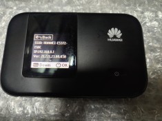 ROUTER 4G MOBIL WIRELESS HUAWEI E5372 FUNCTIONAL SI DECODAT foto