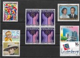 C5887 - lot timbre nestampilate Luxembourg